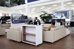 Digital Signage для автосалона Фольксваген Центр Курск