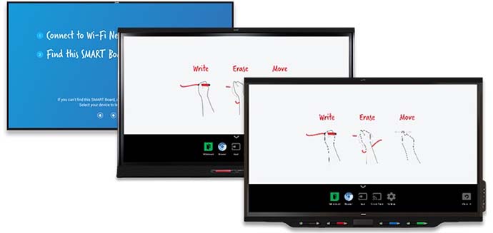 Новые интерактивные панели SMART Pro Series для бизнеса