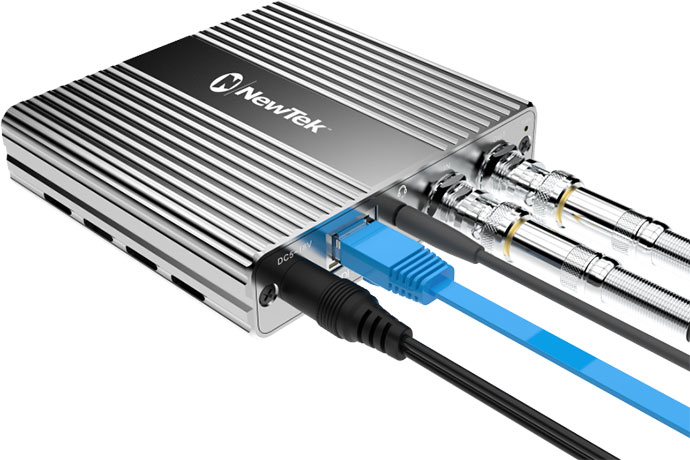 NewTek Spark Plus IO 12G-SDI – простая интеграция в NDI-системы