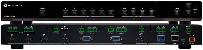 Новый матричный коммутатор Atlona AT-UHD-CLSO-840
