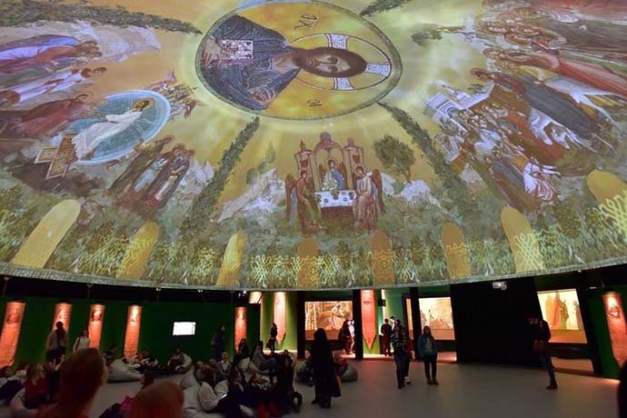 119 проекторов Optoma на новой выставке «Россия — моя история»