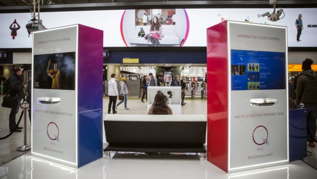 Digital Signage и AR: отличная рекламная кампания в метро