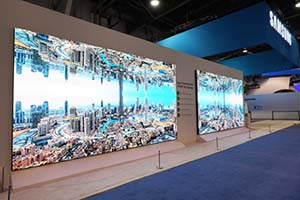 Samsung представила LED-экран для длинных (очень!) видеостен 