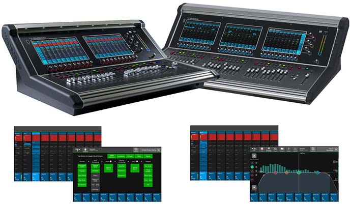 DiGiCo обновила программное обеспечение консолей S-Series