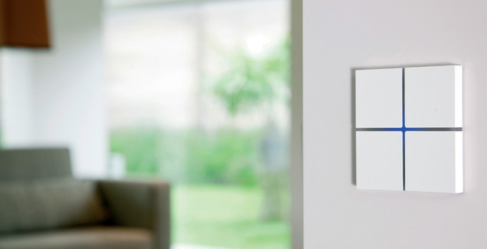 Crestron Connected поддерживают сенсорные выключатели Basalte