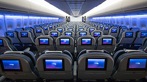 Мультимедийный развлекательный центр на борту Боинга 747