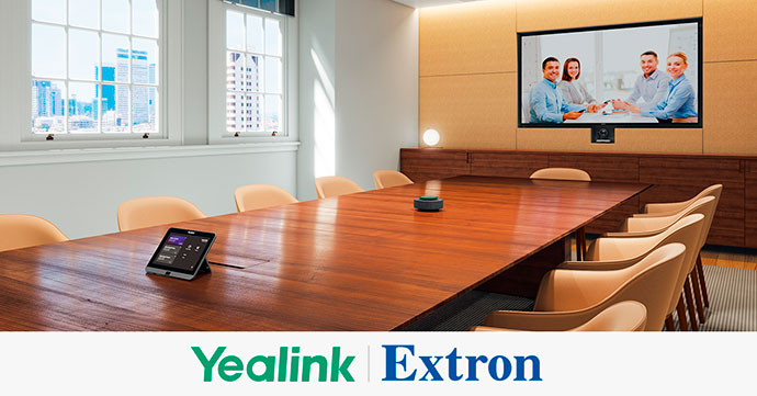 Yealink и Extron стали партнерами в области совместной работы