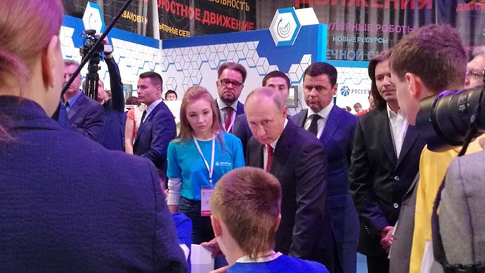 Это видел даже Владимир Путин! SMART и Makeblock на ПроеКТОрии