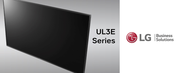 Дисплеи LG серии UL3E, способные отправлять рекламные сообщения