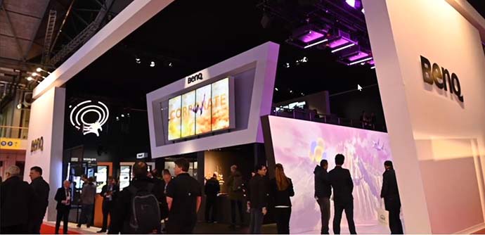 ISE 2020: стенд компании BenQ признан лучшим на выставке