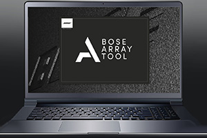 Bose Array Tool упрощает проектирование линейных массивов