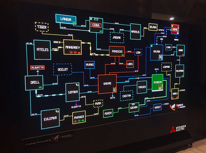 InfoСomm 2016: уникальный дисплей Mitsubishi Electric
