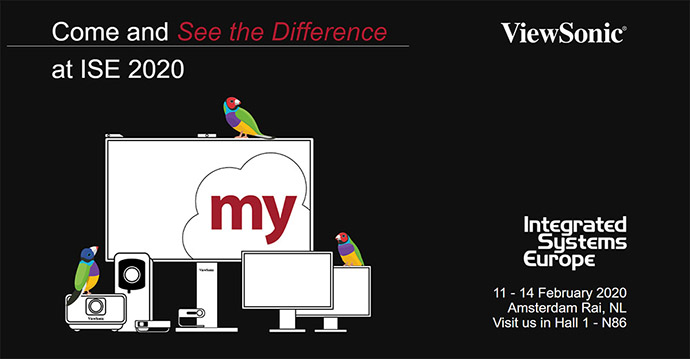 ISE 2020: ViewSonic предлагает почувствовать разницу