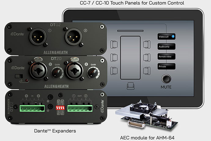 Allen & Heath расширил ассортимент инсталляционных продуктов