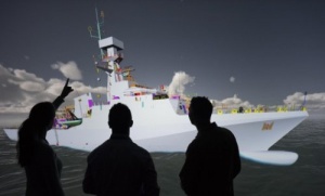 Виртуальная реальность для проектирования военно-морских кораблей