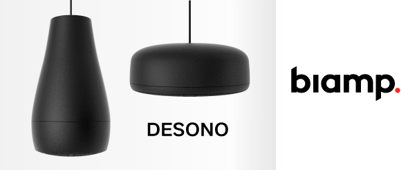 Смотрите, что придумал Biamp: DESONO. И их стоит увидеть!