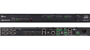 3 с 4K: новые коммутаторы Crestron. И программисты не нужны