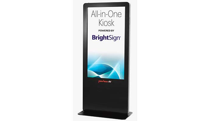 Первый общий Digital Signage продукт Peerless-AV и BrightSign
