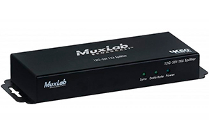Новые сплиттеры с поддержкой до 12G-SDI от бренда MuxLab