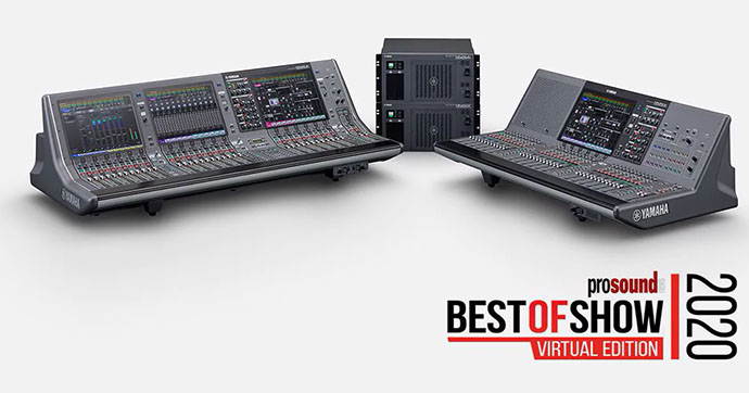 Yamaha RIVAGE – лауреат IBC 2020 Best of Show Award Virtual Edition