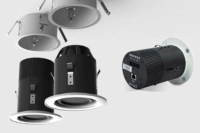 Savant Micro Aperture — акустика в виде потолочного светильника