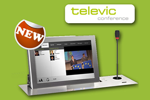 Televic Unibox: сенсорный монитор превращается в мультимедийный пульт