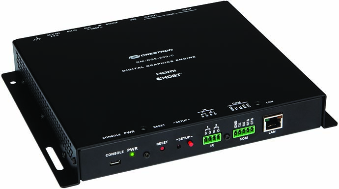 Высокопроизводительный видеопроцессор Crestron DM-DGE-200-C