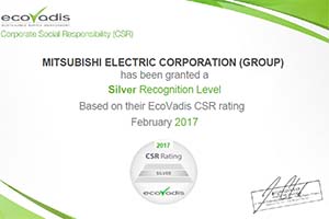 Mitsubishi заняла одну из первых строчек рейтинга КСО EcoVadis