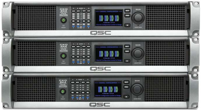 QSC: сетевые усилители мощности CX-Q для экосистемы Q-SYS​​​​