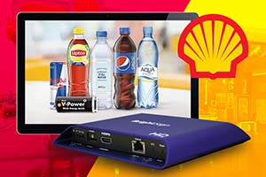 120 российских заправок Shell оснастили системами BrightSign