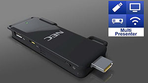 NEC в тренде BYOD: беспроводной MultiPresenter® Stick MP10RX