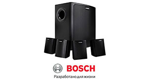 Акустическая система Bosch LB6. Звучит музыкой для ушей