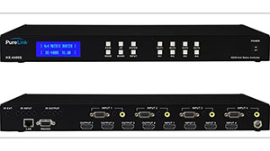 Серия HTX U: новые матричные коммутаторы PureLink в HDBaseT