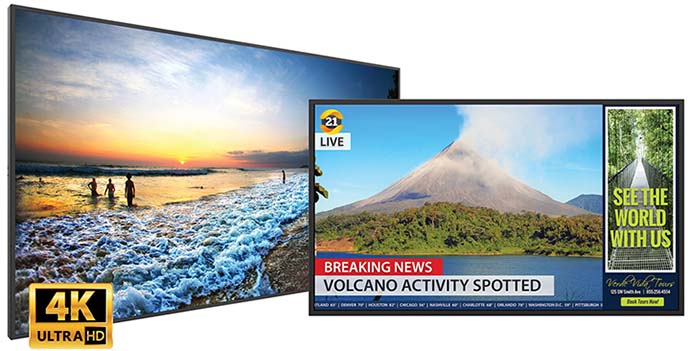 Бюджетный 4К вариант для Digital Signage от Planar и Leyard