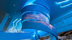 Мультимедийная 3D скульптура в ТЦ: шоу, брендинг и интерактив