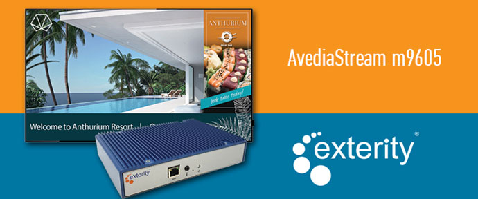 Exterity расширила линейку медиаплееров AvediaStream