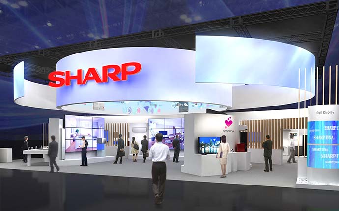 Sharp демонстрировал оригинальность на выставке CEATEC 2016