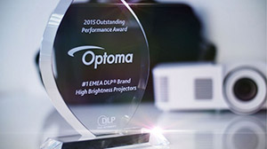 22,8%: доля рынка Optoma среди DLP-проекторов в регионе EMEA