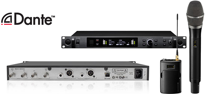 Радиосистема beyerdynamic TG 1000 теперь поддерживает Dante