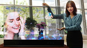 Представлены прозрачные и зеркальные OLED-дисплеи будущего