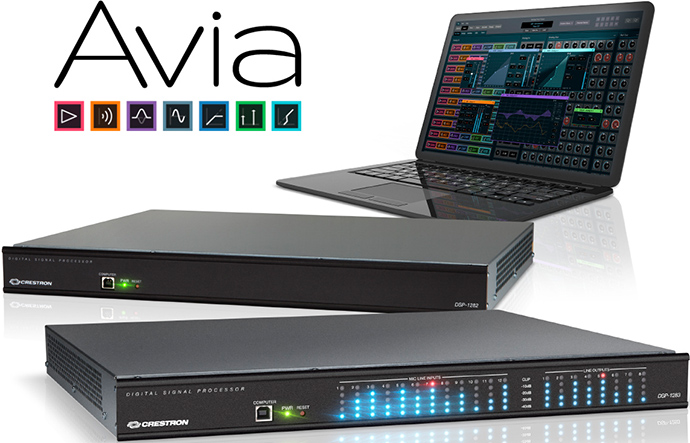 Полная линейка цифровых сигнальных процессоров Crestron Avia 