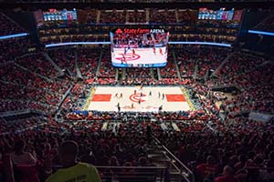 «Стэйт Фарм-арена» установила первый в NBA 360° LED-дисплей