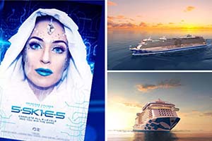 Panasonic в деле! На борту лайнера Sky Princess и на платформе АВ Клуба