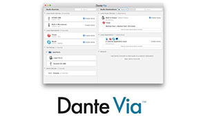 Компания Audinate представляет ПО Dante Via на InfoComm