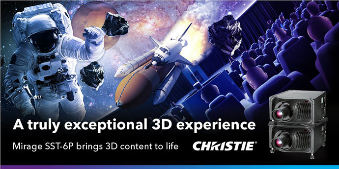 Christie Mirage SST-6P – новый подход к 3D-проекции