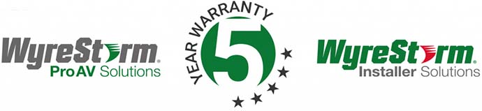WyreStorm гарантирует!