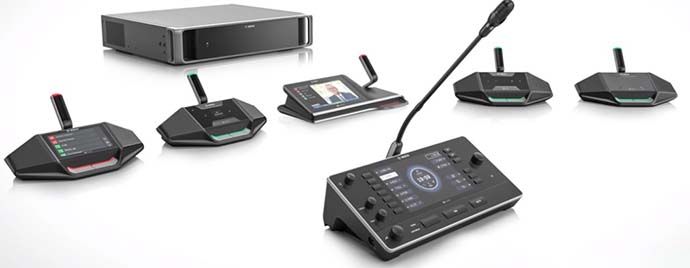 ISE 2018: пульт переводчика для конференц-системы Bosch Dicentis