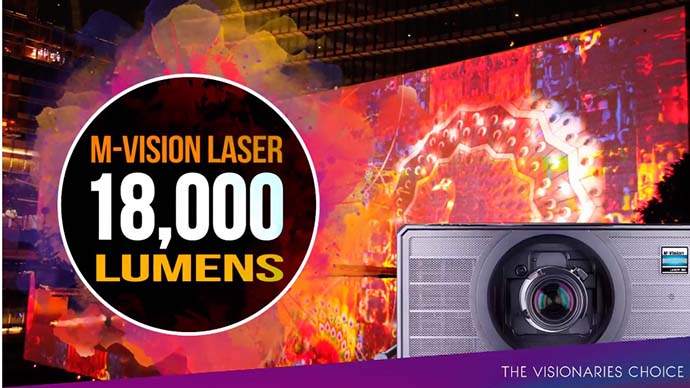 Новый M-Vision Laser 18K от Digital Projection на 18 000 лм