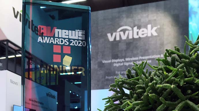 ISE 2020: Vivitek Novo получила AV News Awards 2020