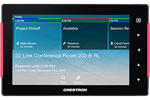 Новейшее решение Crestron для планирования мероприятий